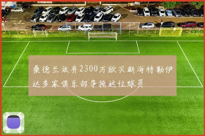 桑德兰放弃2300万欧买断海特勒伊达多家俱乐部争抢这位球员